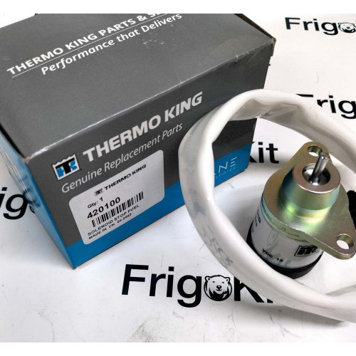 Genuine Thermo King 42-100 Stop Solenoid – Original Fuel Shutoff for Tripac APU